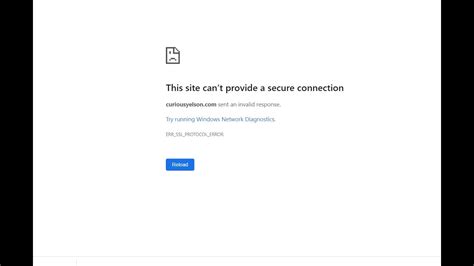 www.xnxx.com sent an invalid response. err_ssl_protocol_error